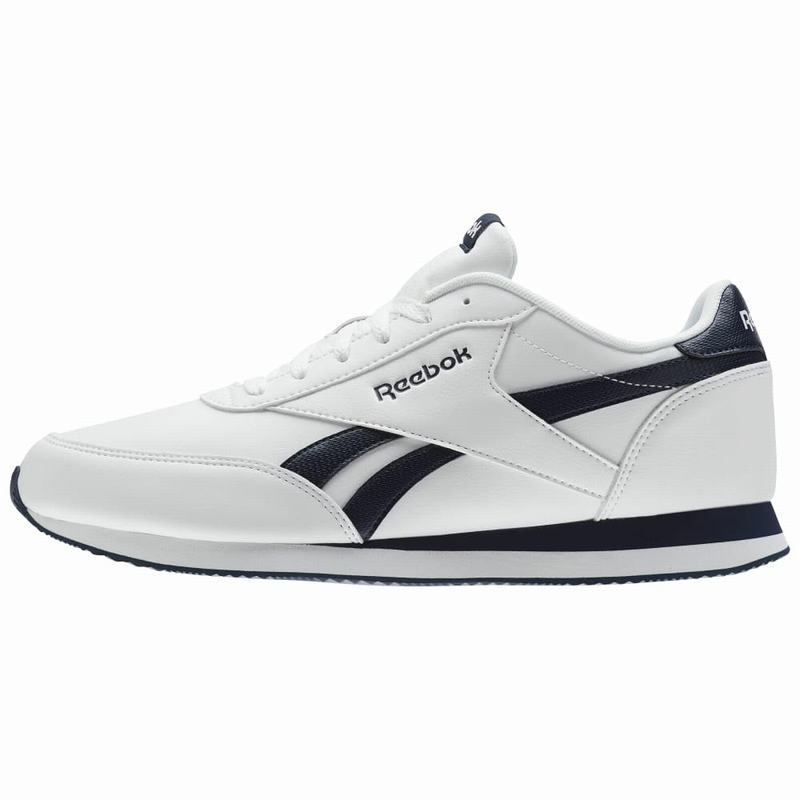 Reebok Royal Classic Jogger Tenisky Panske - Biele/Námornícka Modrá FX8649ZL